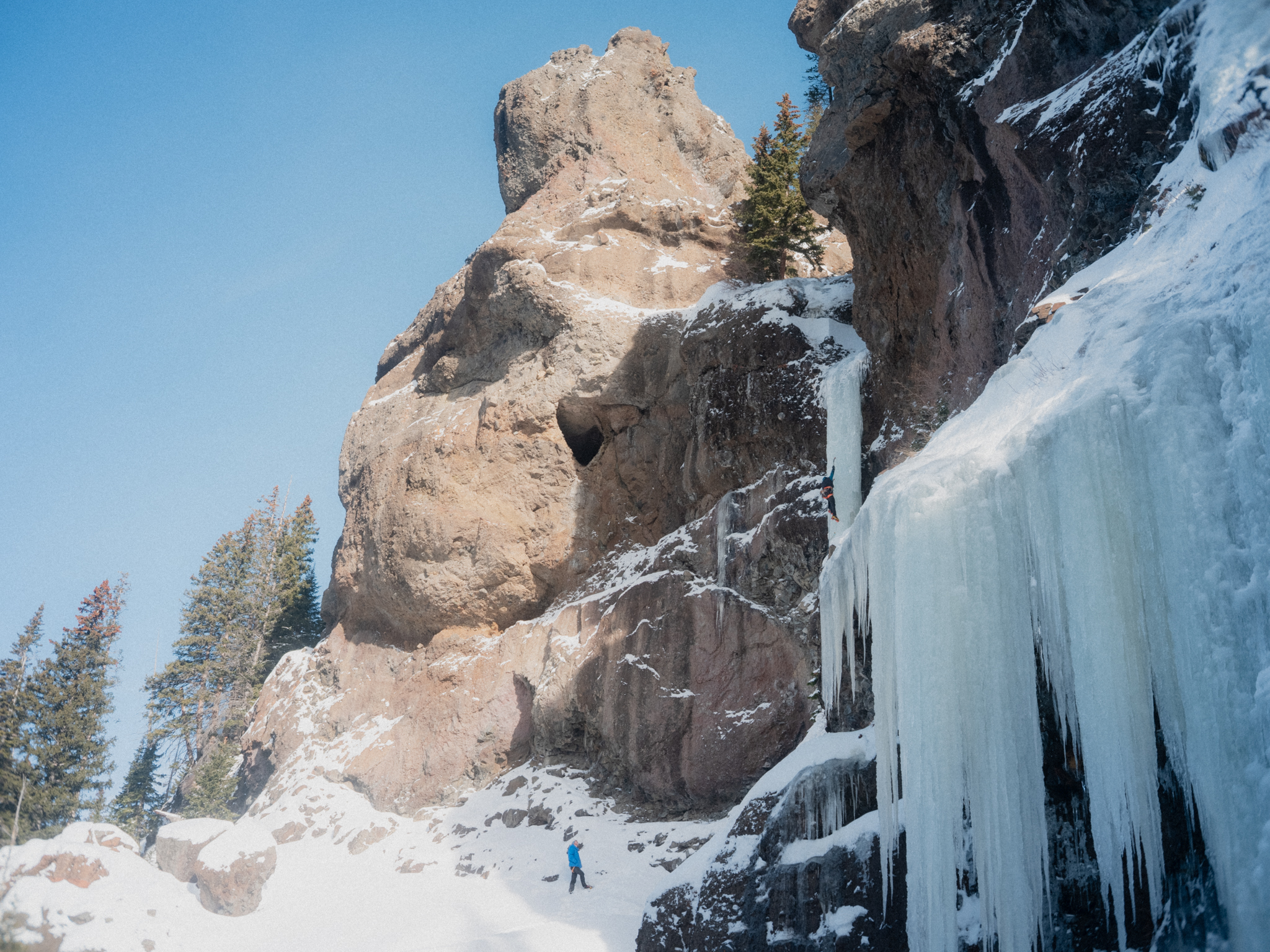 Scepter in Hyalite Canyon, MT.